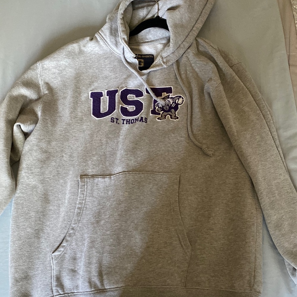 Gray Comfy UST hoodie